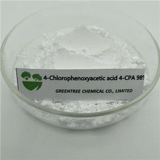 CAS מס. 122-88-3 מווסת צמיחת צמח עגבניות 98 אחוז 4-חומצה Chlorophenoxyacetic 4-CPA