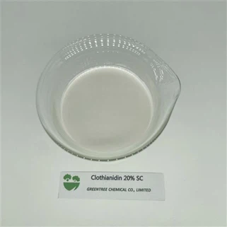 C6H8ClN5O2S כימיקלים חקלאיים קוטל חרקים Clothianidin 20 אחוז SC ספק סין